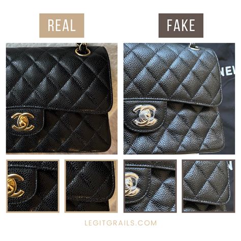 black caviar double flap bag replica|14 Ways to Spot a Fake Chanel Bag .